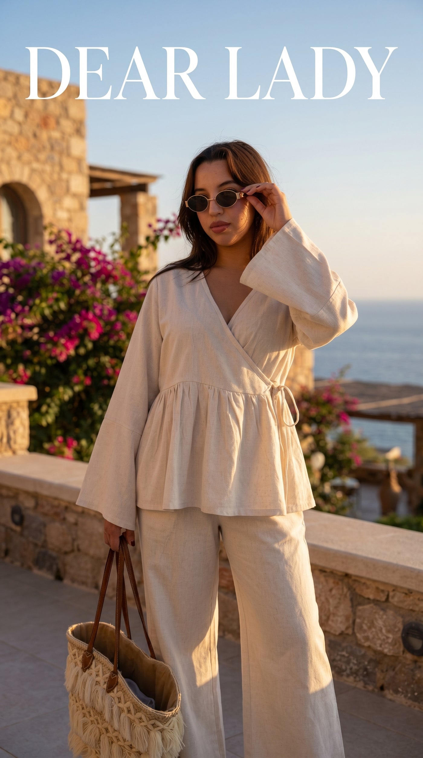 Summer Linen Elegant Set