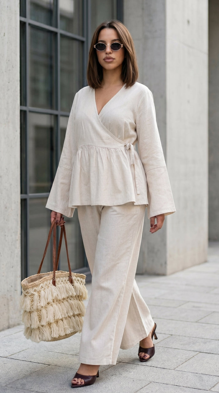 Summer Linen Elegant Set