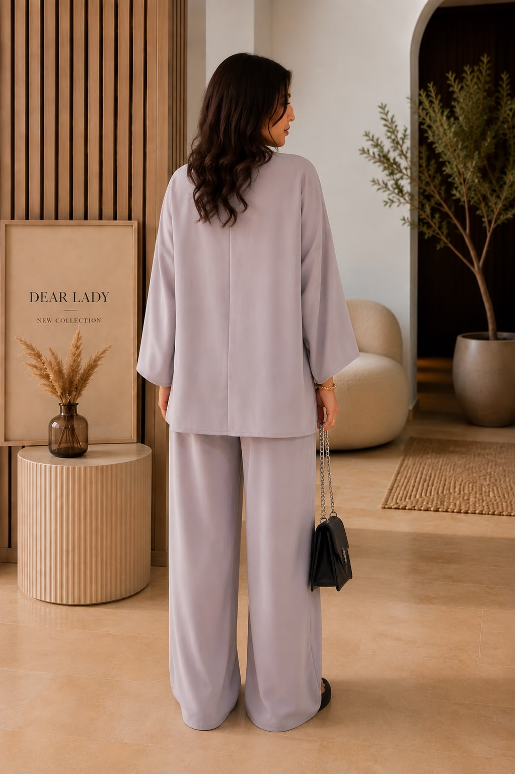 Ensemble Femme Chic – Blazer Fluide & Pantalon Large